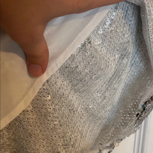 FRNCH tiered sequinned skirt - Picture 8 of 11